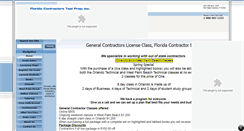 Desktop Screenshot of contractorsexamprep.com
